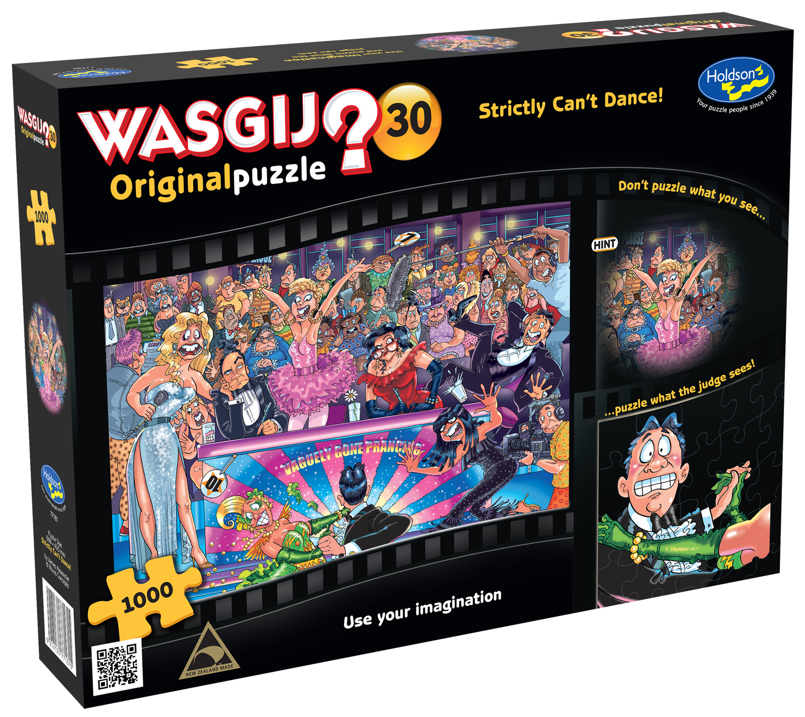 Wasgij: 1000 Piece Puzzle - Originals #30 (Strictly Can't Dance!) image