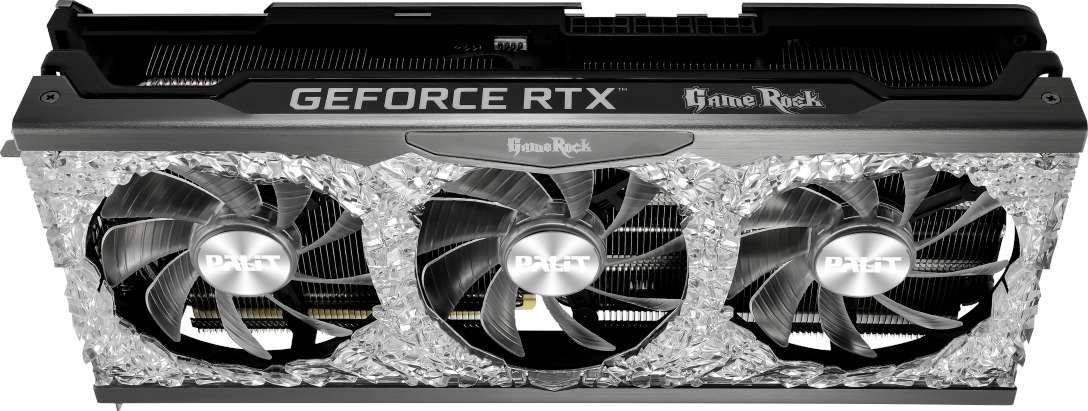 NVIDIA GeForce RTX 3080 GameRock OC Palit GPU image