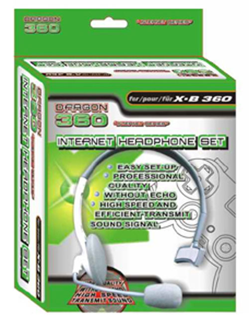 Internet Headphone Set for Xbox 360 image
