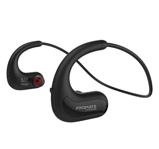 Promate: Sports Wearable Bluetooth Headset - Black