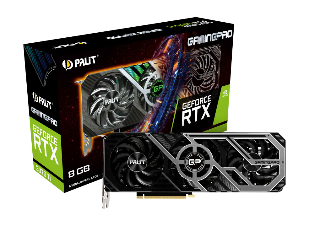 NVIDIA GeForce RTX 3070 Ti Gaming Pro Palit GPU image