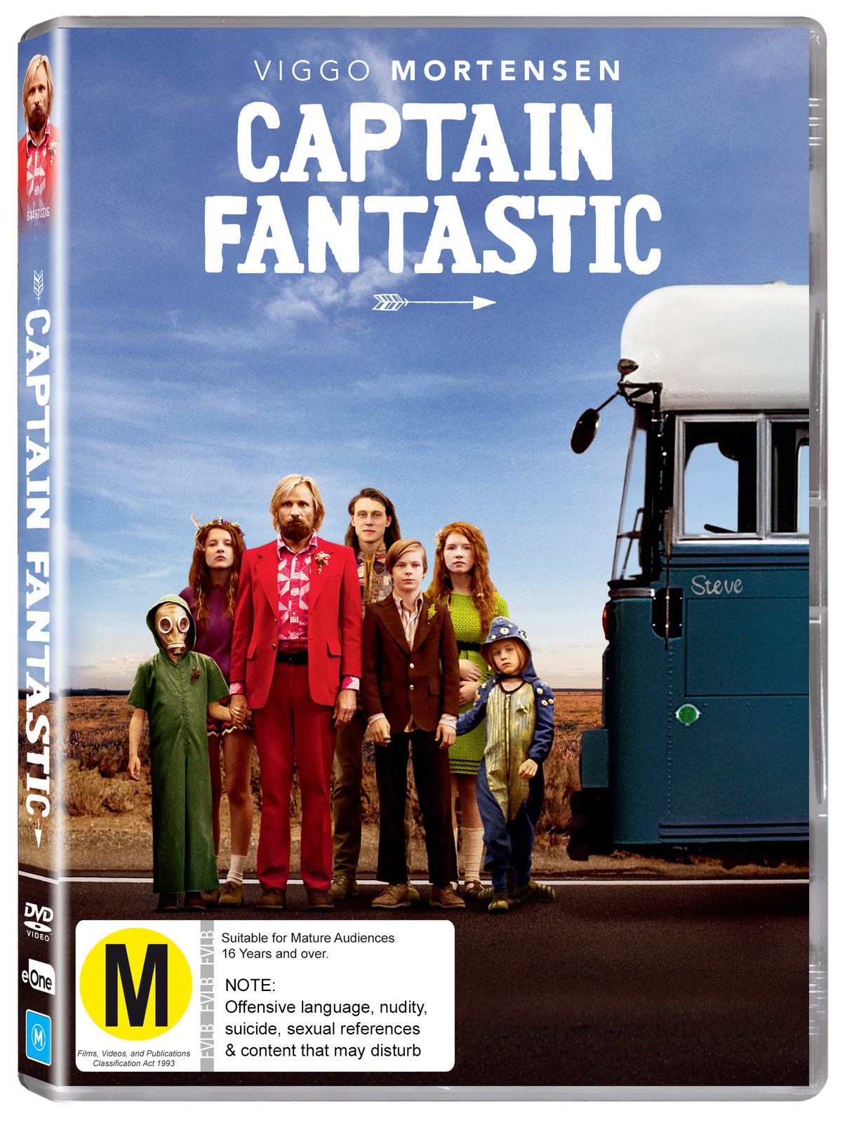 Captain Fantastic on DVD image