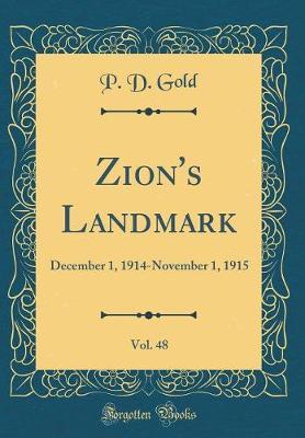 Zion's Landmark, Vol. 48 by P D Gold image
