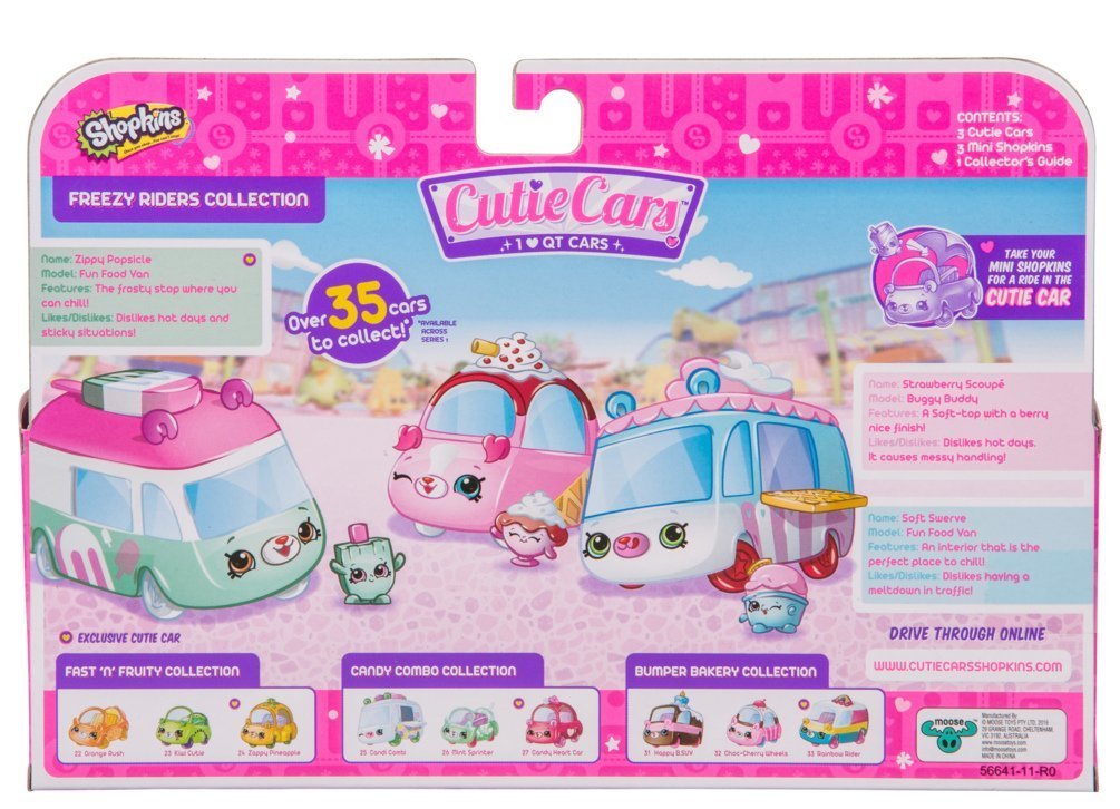 Shopkins: Cutie Cars - 3-Pack image