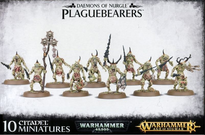 Warhammer Daemons of Nurgle Plaguebearers image