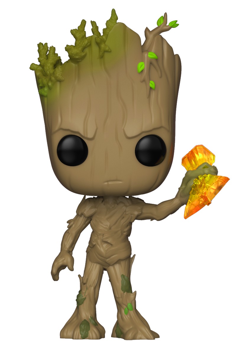 Teen Groot (with Storm Breaker) - Pop! Vinyl Figure image