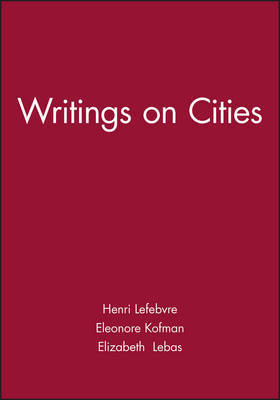 Writings on Cities by Henri Lefebvre image
