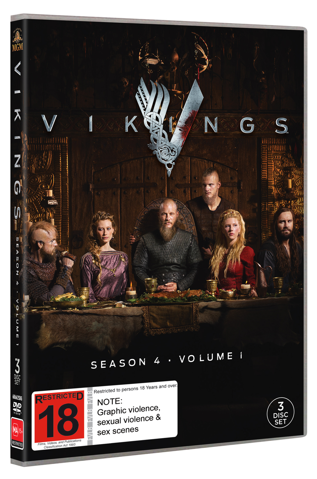 Vikings: Season 4 - Volume 1 on DVD image