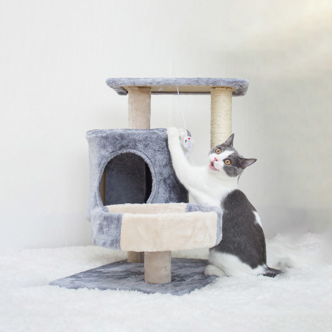 Ape Basics: Small Cat Climbing Frame Cat Toy