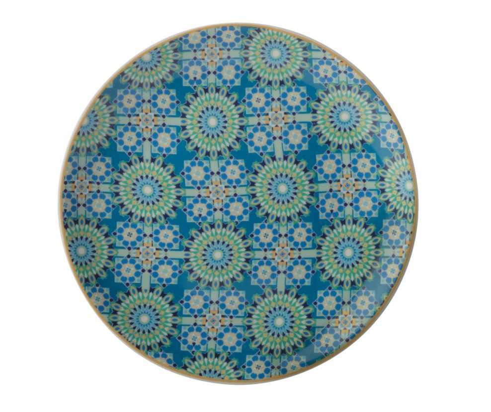 Maxwell & Williams Teas & C's Isfara Plate - Pashar Blue (20cm) image