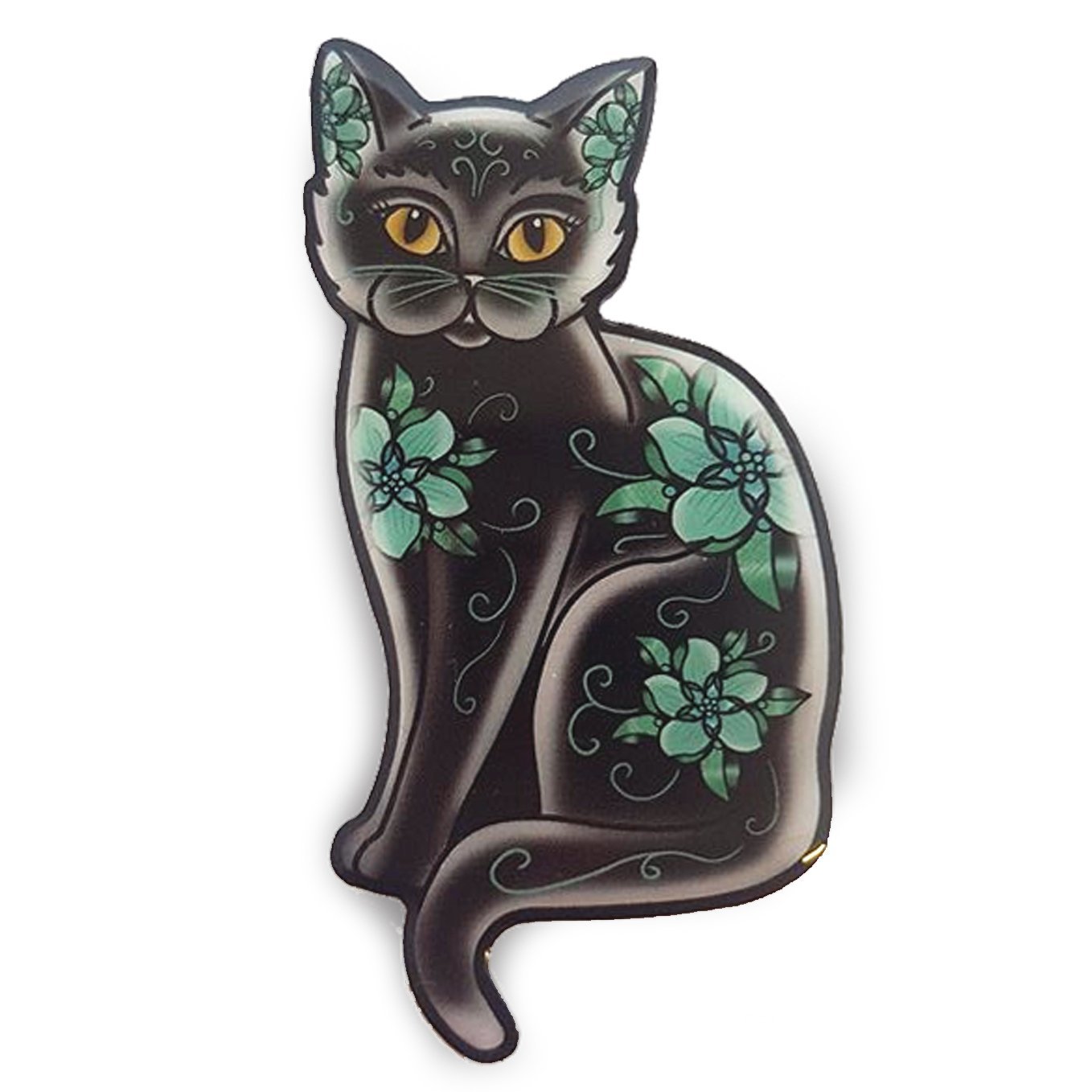 Jubly-Umph Midnight Tomcat Brooch image