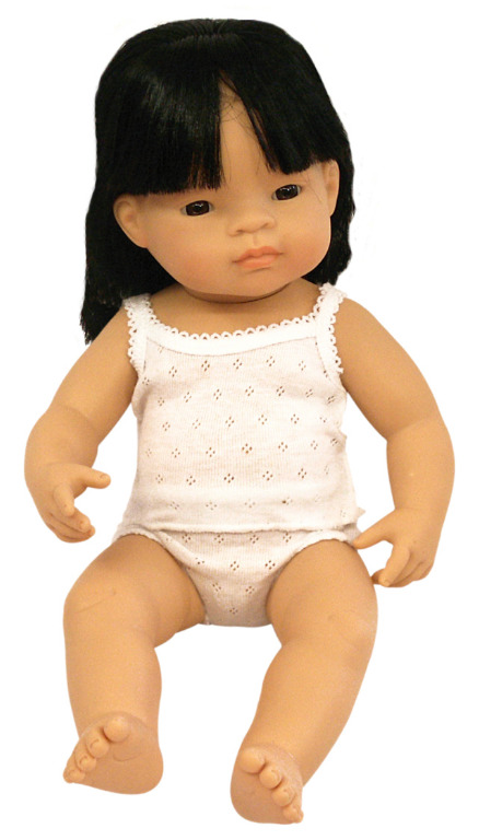 Miniland: Anatomically Correct Baby Doll - Asian Girl (38cm) image