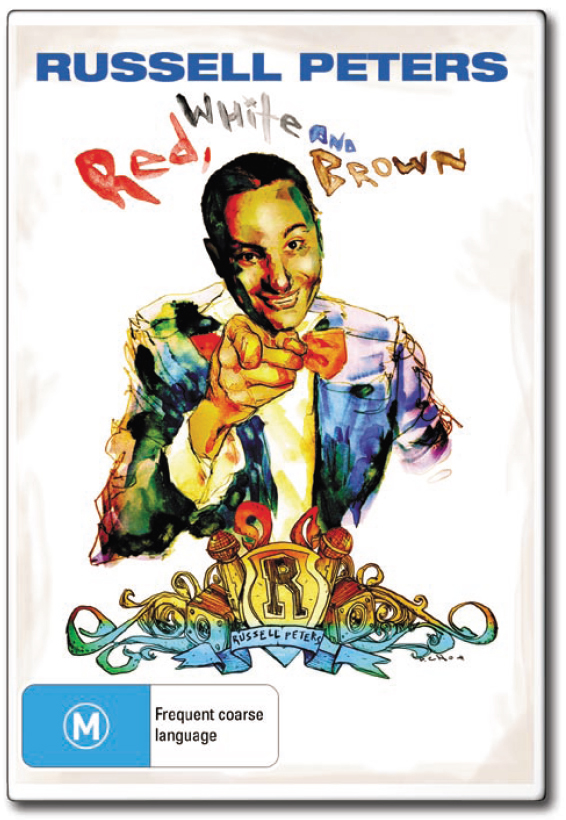 Russell Peters - Red, White and Brown on DVD image