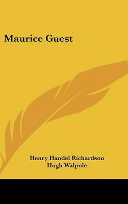 Maurice Guest by Henry Handel Richardson image
