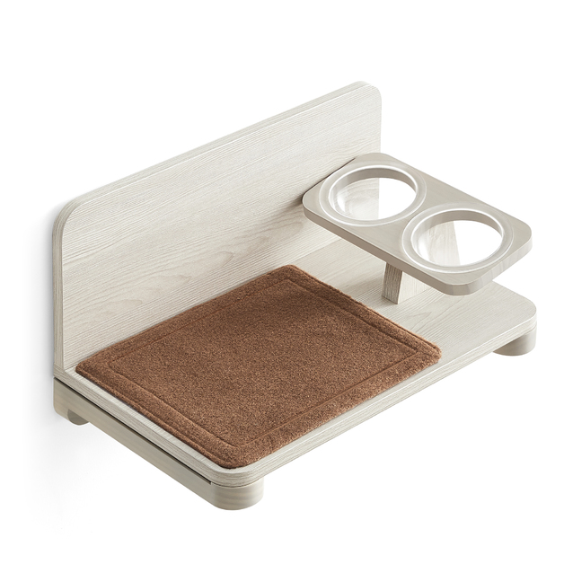Buy Feandrea Clickat Wall Mounted Cat Food Station at Mighty Ape NZ