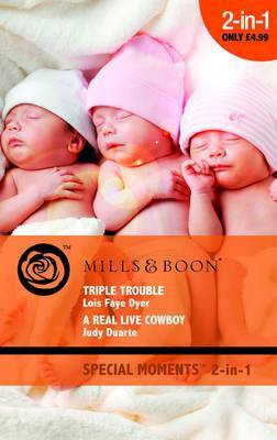 Triple Trouble: AND A Real Live Cowboy by Lois Faye Dyer image
