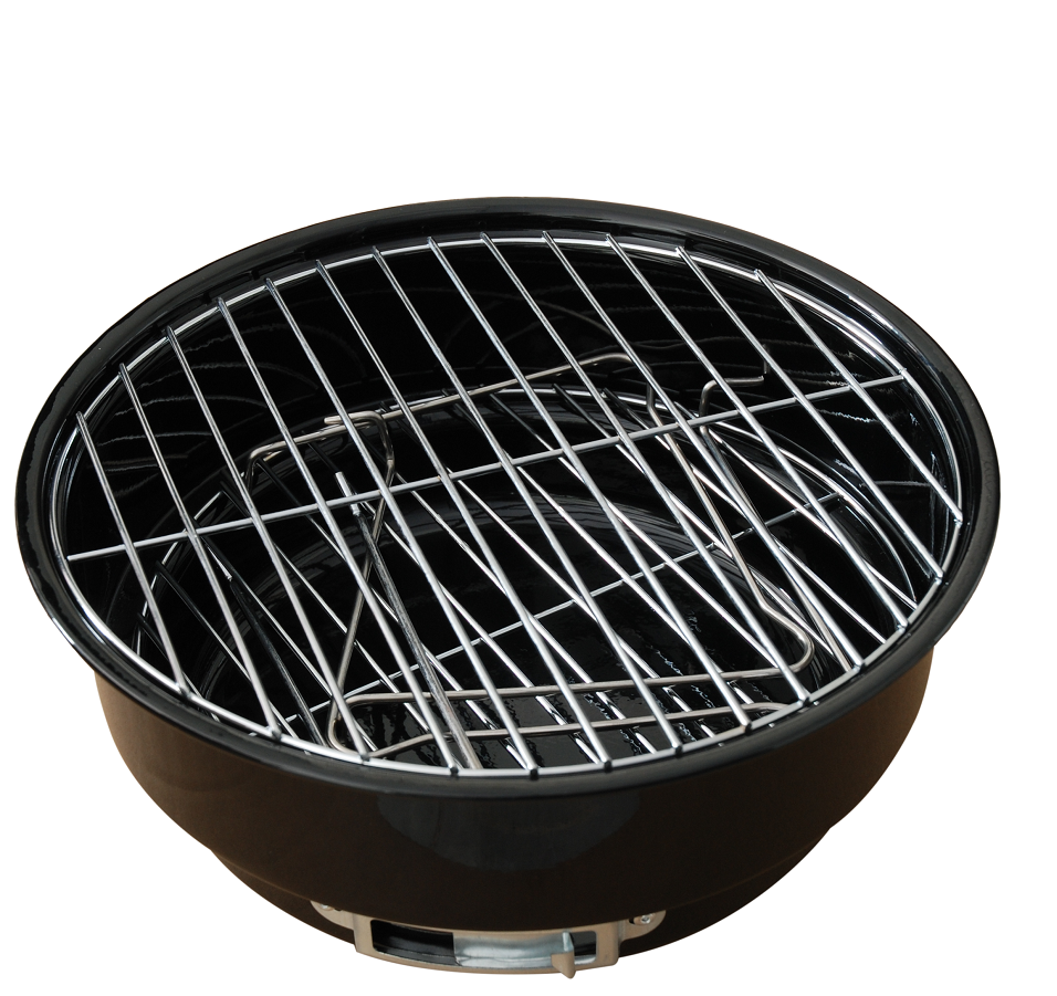 2 in 1 Portable Charcoal BBQ Grill with Cooler Bag image