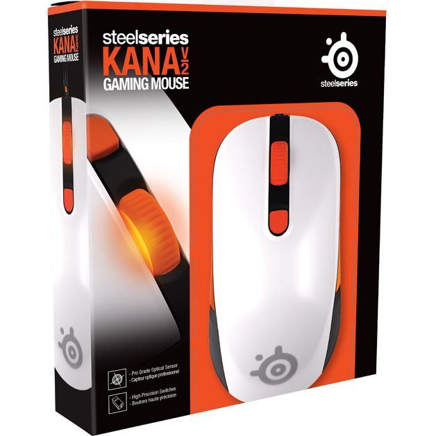 SteelSeries Kana V2 Gaming Mouse White Buy Now at Mighty Ape NZ