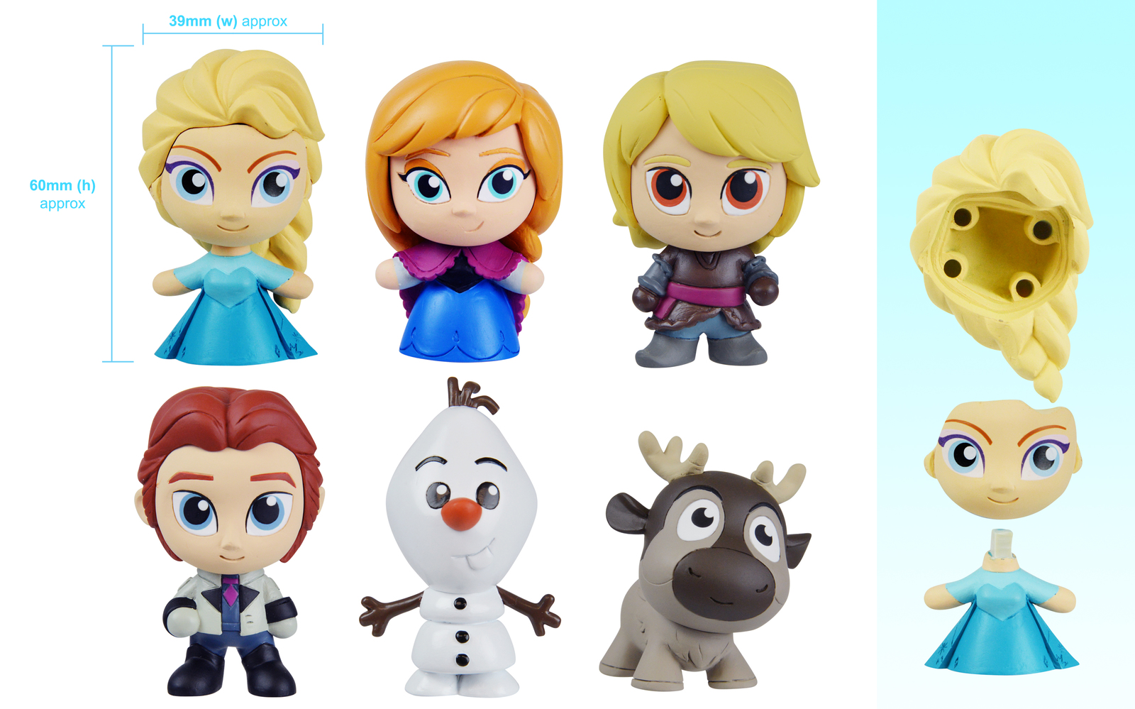 Disney: Frozen Cute Buildable Figure - Blind Bag