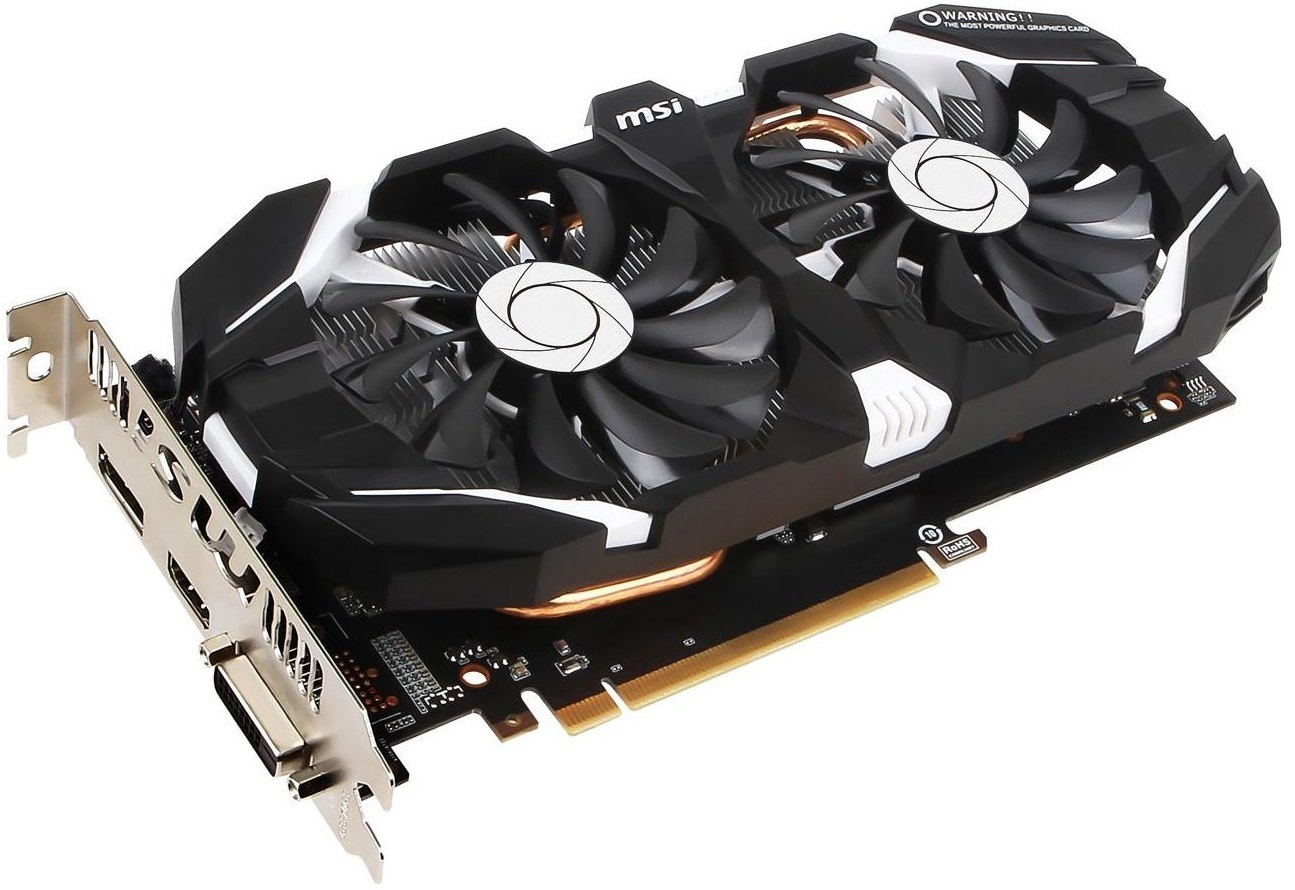 MSI GeForce GTX 1060 6GB OC V2 Graphics Card