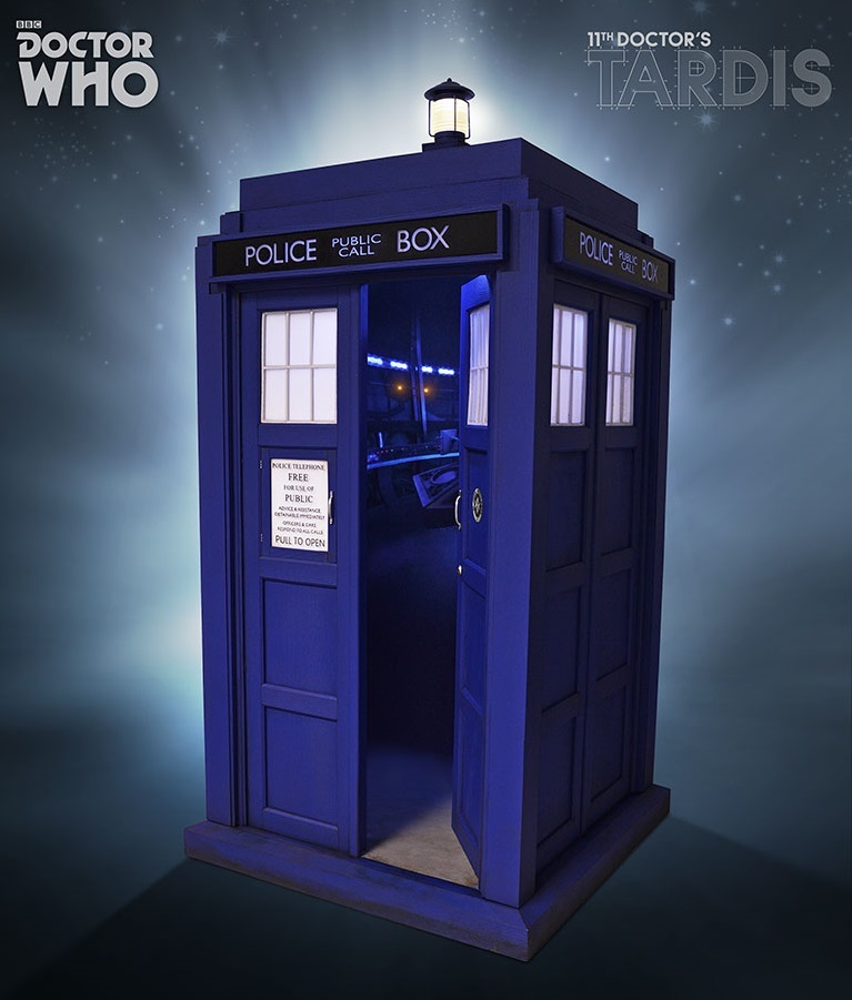 doctor who 11th doctor tardis 1 6 scale diorama at doctor who christmas specials list
