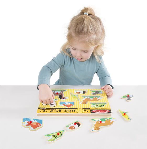 Melissa & Doug: Pets Sound Puzzle