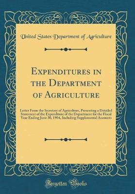 Expenditures in the Department of Agriculture by United States Department of Agriculture image