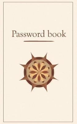 Password book. A password organizer for Internet login, Website. Alphabetically arranged Password logbook. Small Password book, password notebook and password log journal. A discreet password keeper image