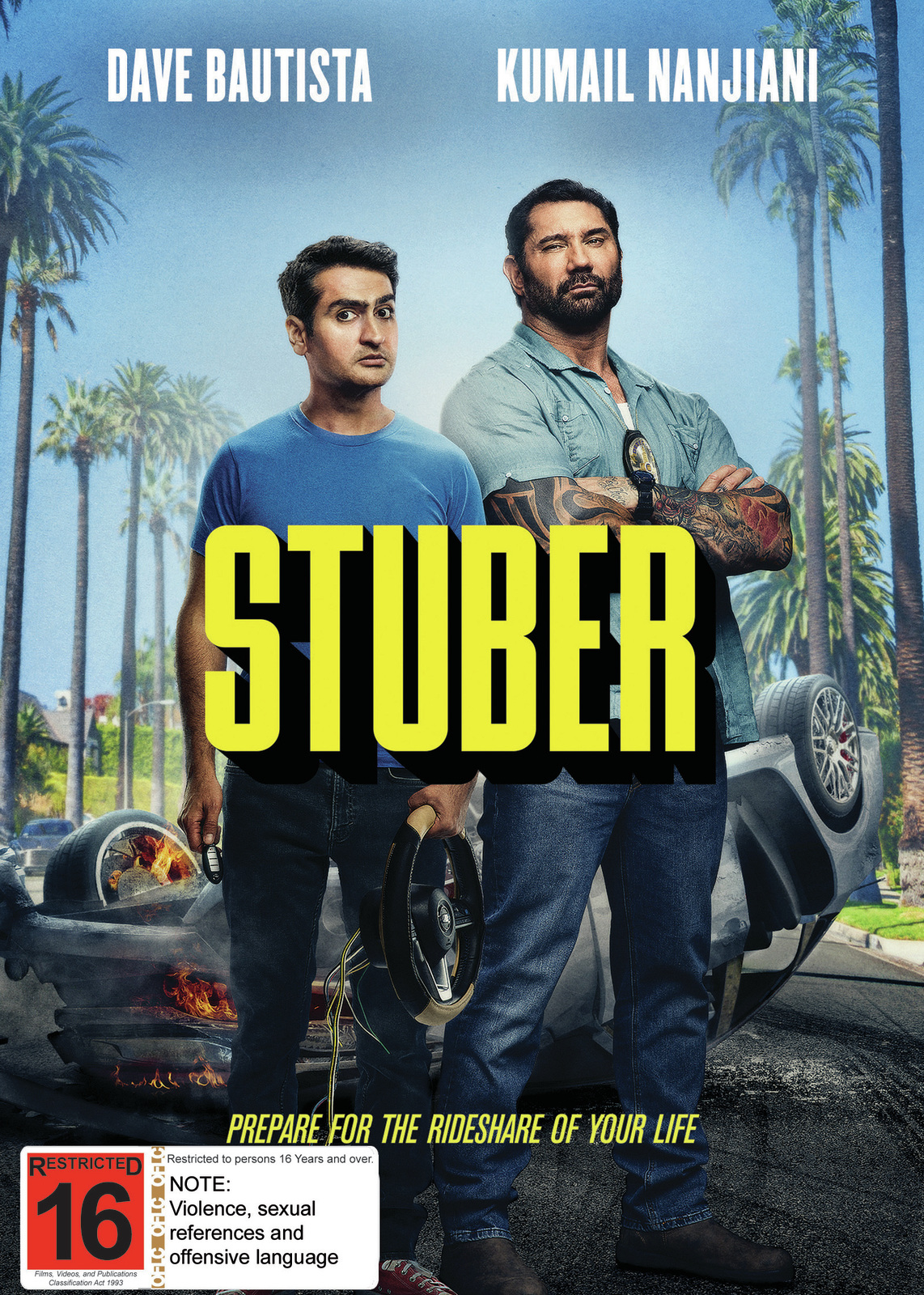 Stuber on DVD image