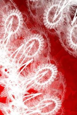 Letters to Myself Journal - White Lace on Red Metal by Judy Powell image