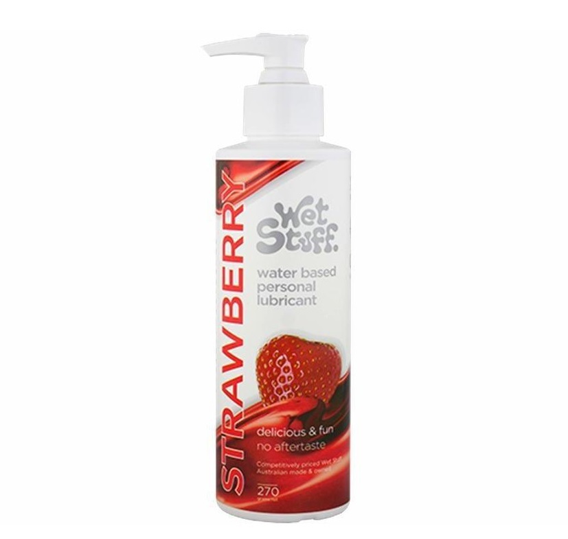 Wet Stuff: Strawberry Lubricant (270g) image