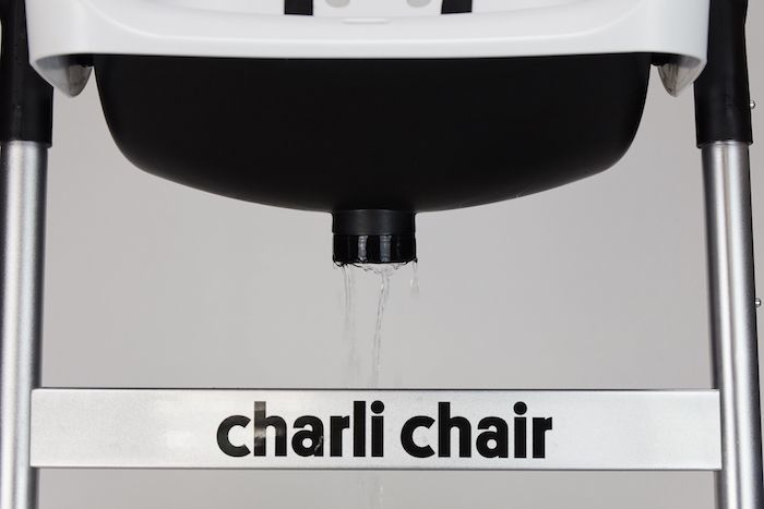 Charli: 2-in-1 Baby Chair - White image