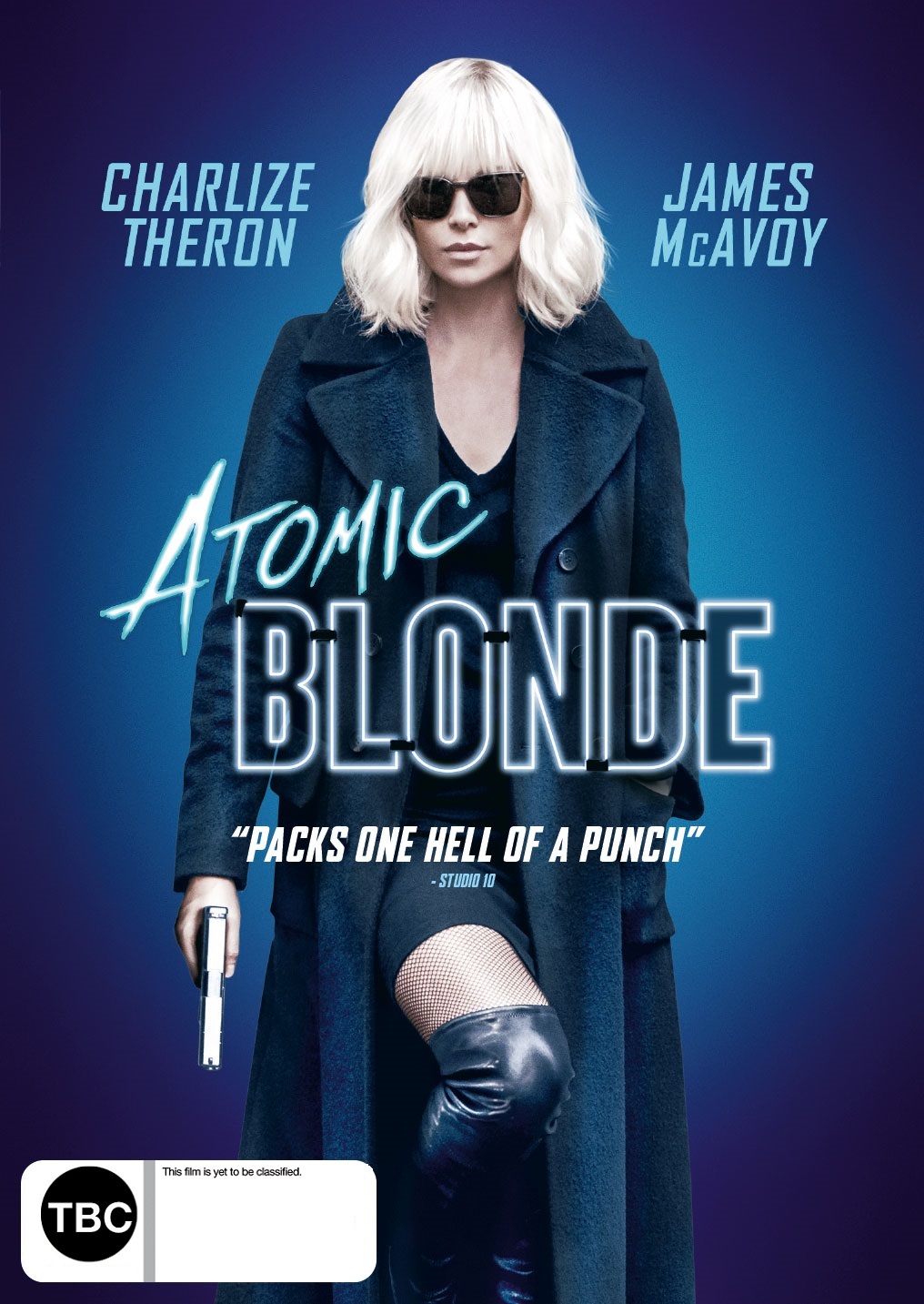Atomic Blonde on DVD image
