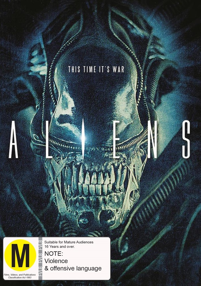 Aliens on DVD image