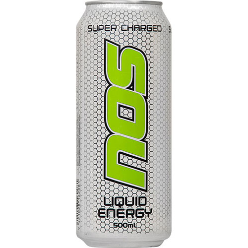 NOS Energy Drink Supercharged 500ml (12 Pack) image