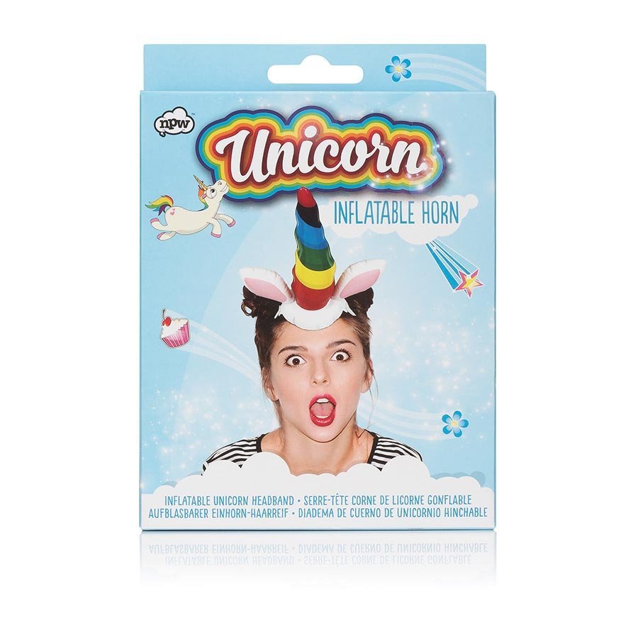 Unicorn Inflatable Horn Headband image