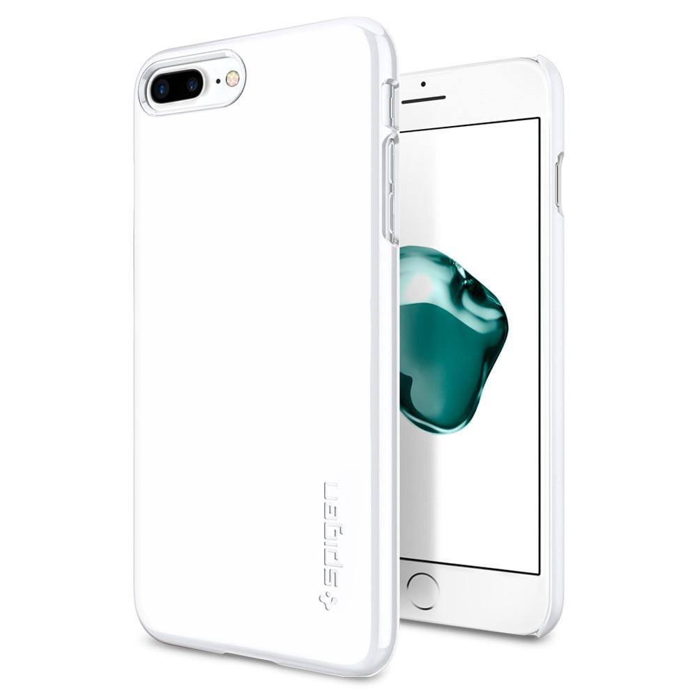 Spigen: iPhone 7 Plus - Thin Fit Case (Jet White) image