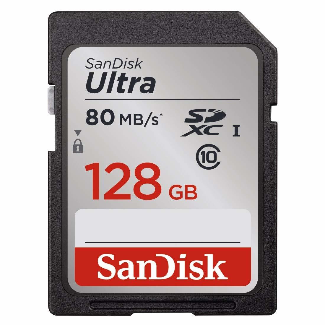 128GB SanDisk Ultra SDXC UHS-I Memory Card