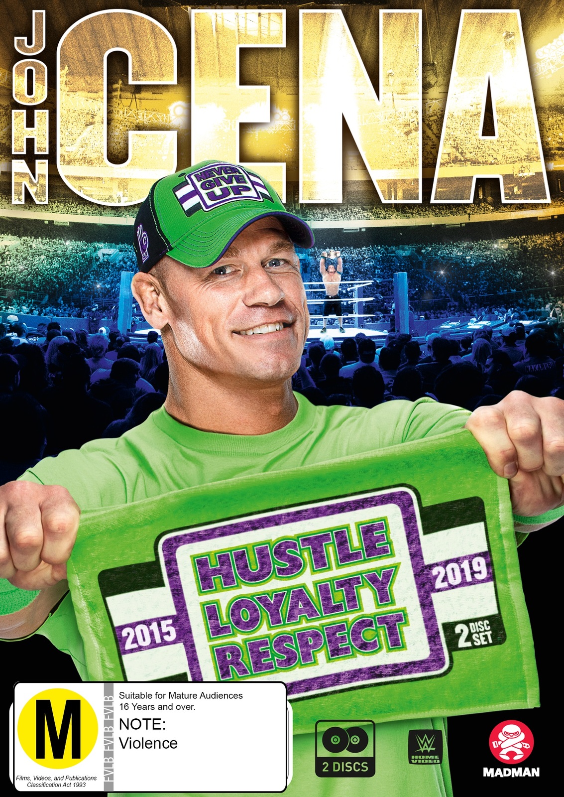 WWE: John Cena: Hustle, Loyalty, Respect on DVD image