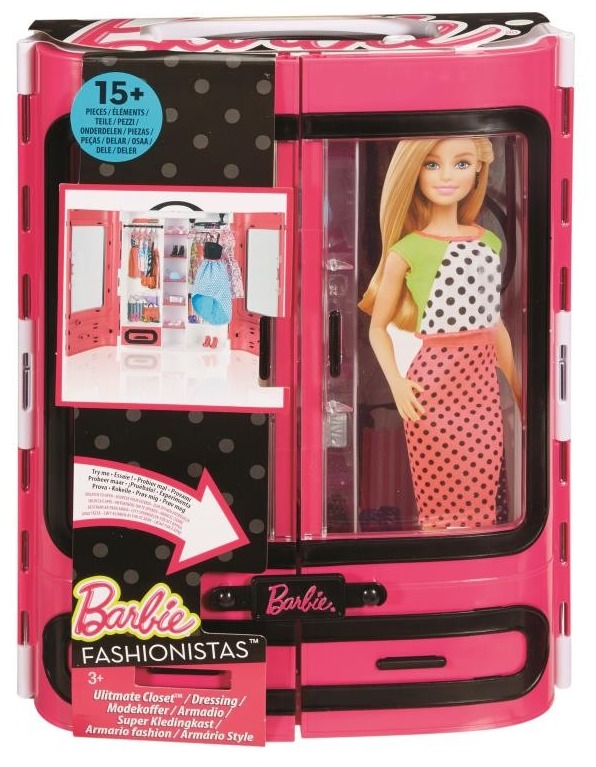  Barbie Fashionistas Ultimate Closet Portable Fashion