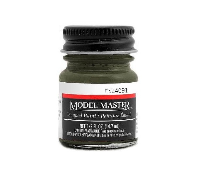 Testors: Enamel Paint - Dark Drab B52 (Semi-Gloss)