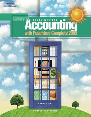 South-Western Accounting with Peachtree Complete by Carol Yacht image