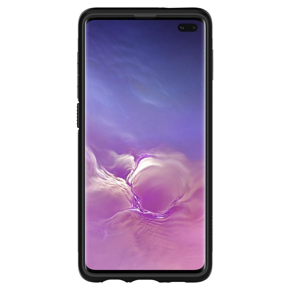 Spigen Galaxy S10+ Slim Armor Case - Black image