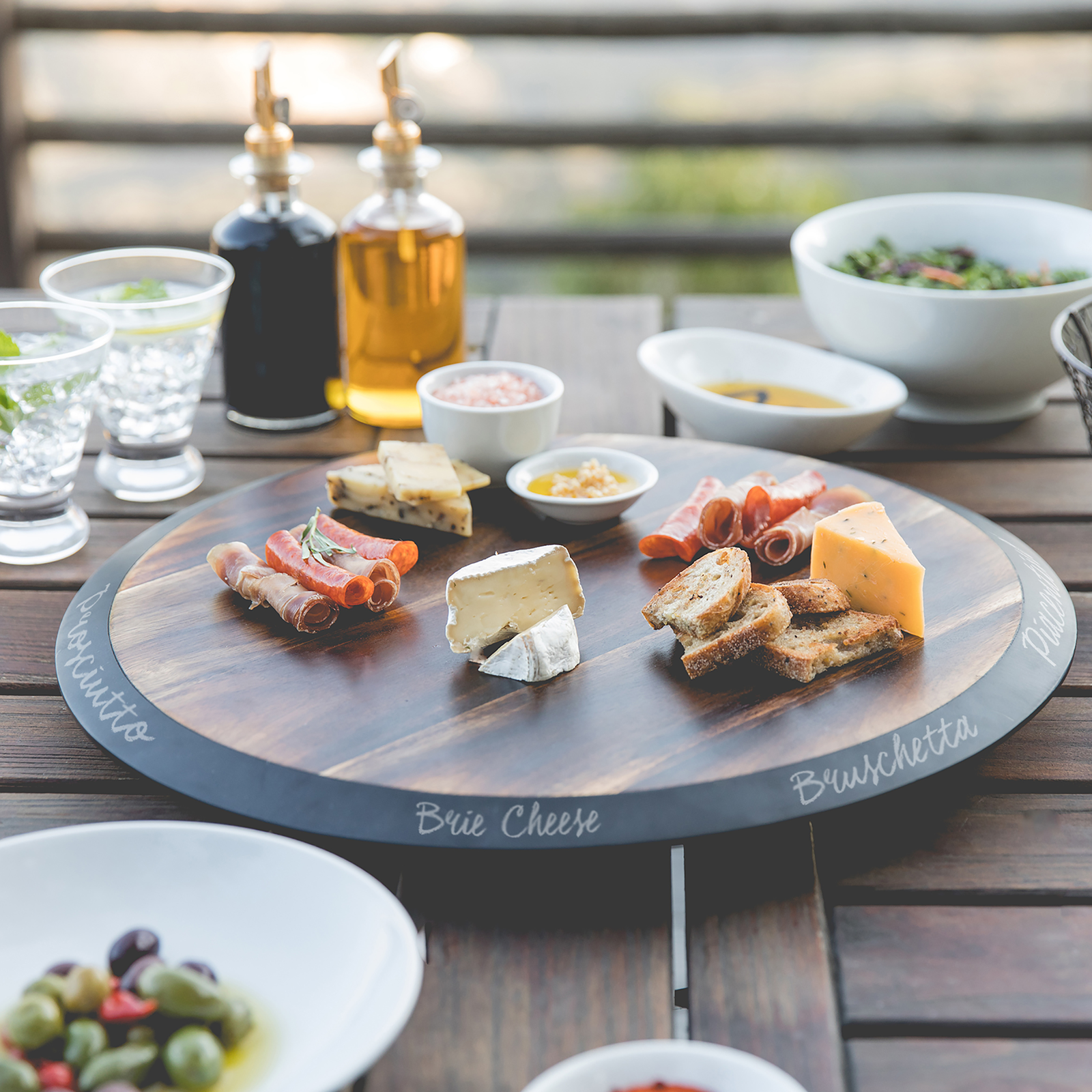 Picnic Time: Lazy Susan Serving Tray image