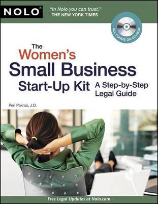 The Women's Small Business Start-Up Kit: A Step-By-Step Legal Guide by Peri Pakroo image