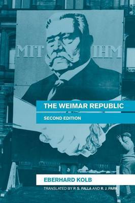The Weimar Republic by Eberhard Kolb image