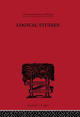 Logical Studies by Georg Henrik von Wright image
