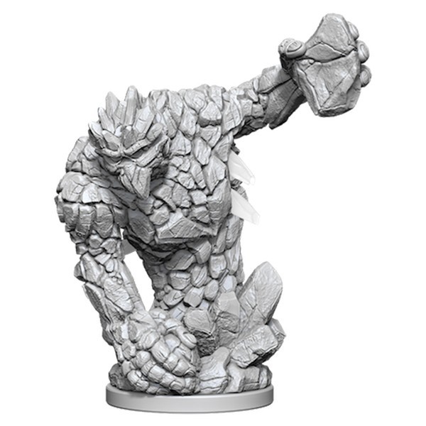 Pathfinder Deep Cuts: Unpainted Miniature Figures - Medium Earth Elemental image