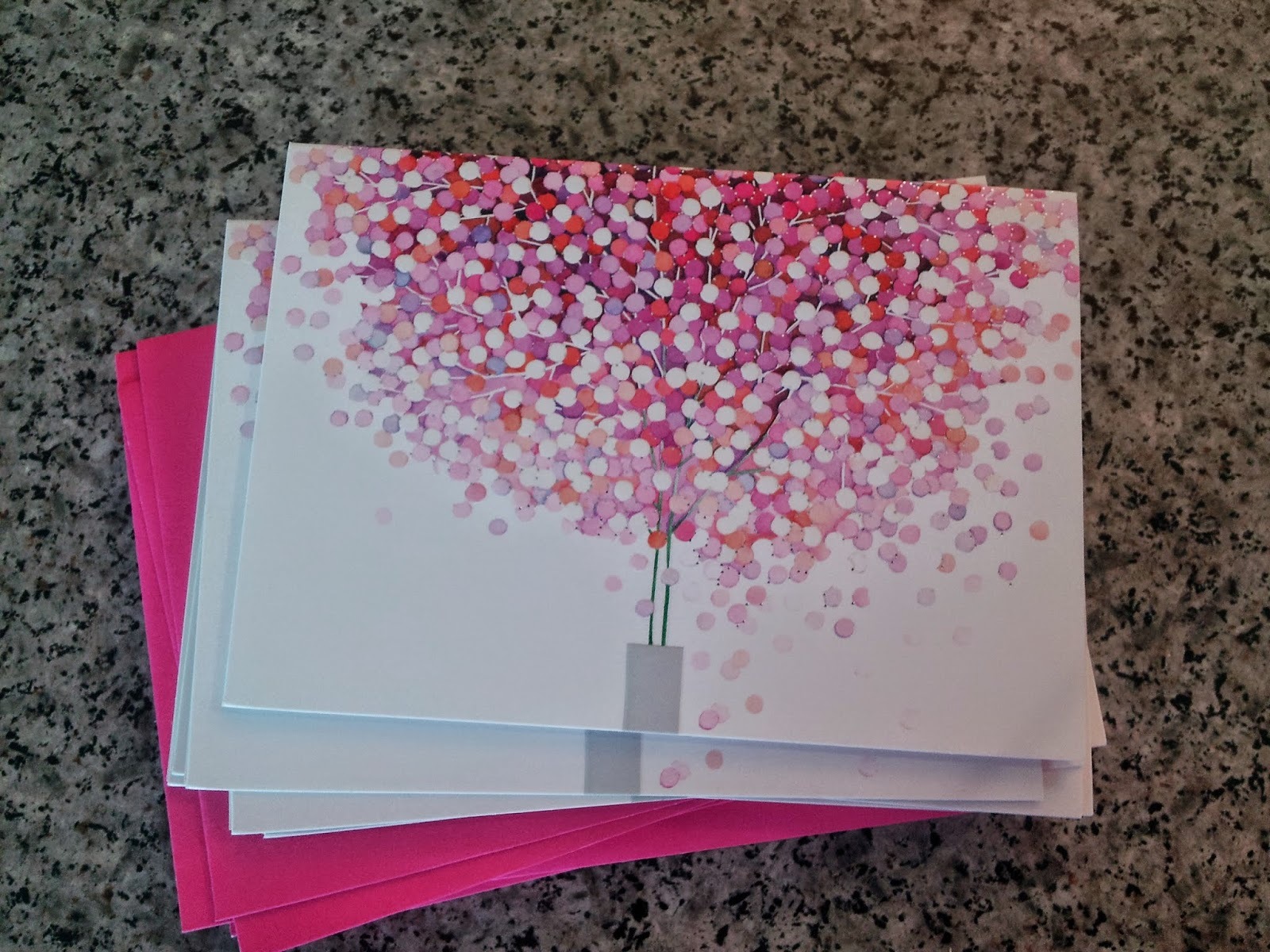 Lollipop Tree Note Cards (14 Cards/Envelopes) image