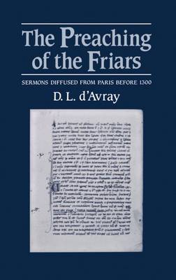 The Preaching of the Friars by D.L. D'Avray image